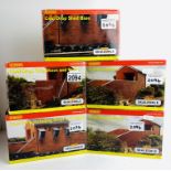 Hornby Skaledale OO Coal Drop Set - To Include: R8735, R8722, R8734, R8736, R8733 - All Boxed. P&P