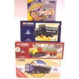 Four Corgi Classic vehicles; 97328, 18601, 22701 and 96905. P&P Group 2 (£18+VAT for the first lot