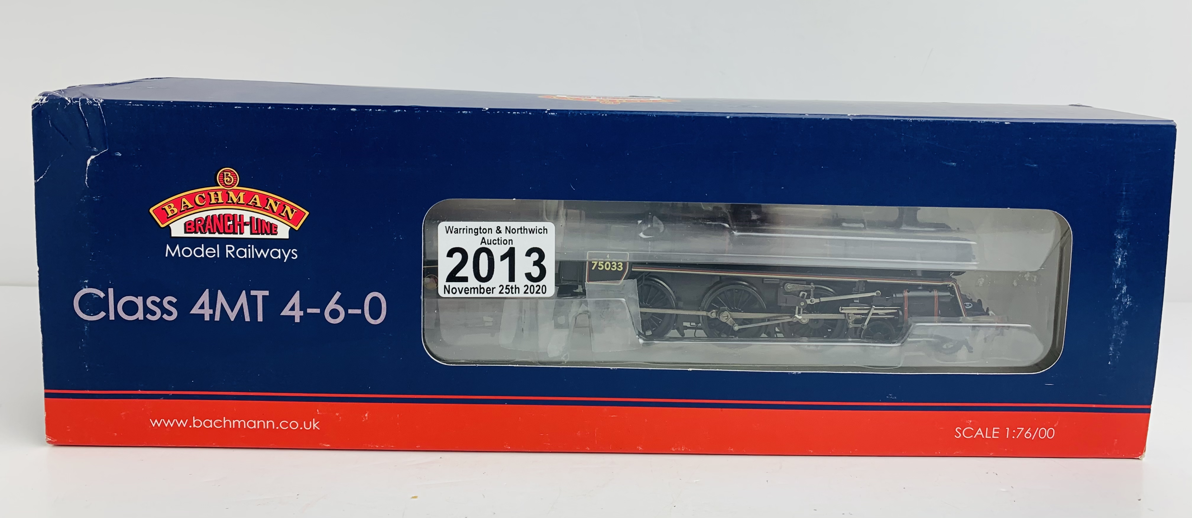 Bachmann 31-118 4MT BR Late Crest - Boxed. P&P Group 1 (£14+VAT for the first lot and £1+VAT for