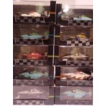 Ten Onyx 1:43 scale Formula 1 cars. P&P Group 2 (£18+VAT for the first lot and £3+VAT for subsequent