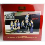 Britains WWII 25017 RAF 617 Sqdn Lancaster Diarama - Boxed - Signed S Reid. P&P Group 2 (£18+VAT for