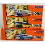 3x Corgi Lionel City Buses - To Include: 54103, 54007, 54401 -All Boxed. P&P Group 2 (£18+VAT for