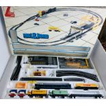 Lima OO Rail & Road Train Set - Loco Missing - CONTENTS UNCHECKED. P&P Group 3 (£25+VAT for the