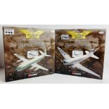 2x Corgi Aviation 1:144 - Continental DC-3 & Vickers Viscount - Boxed. P&P Group 2 (£18+VAT for