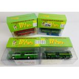 4x Britbus 1:76 Buses - To Include: AS2-04, AS2-13, ME-05, AS1-05 - All Boxed. P&P Group 2 (£18+