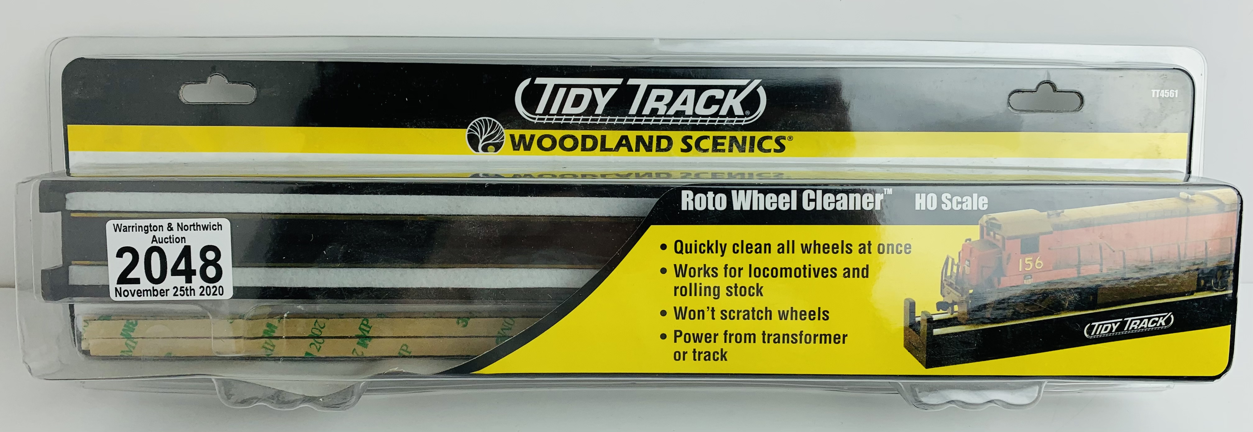 Woodland Scenics Tidy Track Roto Loco Wheel Cleaner - New in Packet. P&P Group 1 (£14+VAT for the