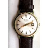 Gents Bulova Aerolite vintage wristwatch. P&P Group 1 (£14+VAT for the first lot and £1+VAT for