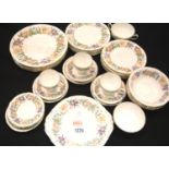 Paragon Country Lane forty-three piece dinner and tea service. Not available for in-house P&P