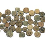 Forty mixed Roman coins. P&P Group 1 (£14+VAT for the first lot and £1+VAT for subsequent lots)