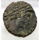 Constantine Dynasty Bronze Coin - AE4 - Victory on Prow. P&P Group 1 (£14+VAT for the first lot