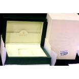 Genuine Rolex box with outer and watch holder P&P Group 1 (£14+VAT for the first lot and £1+VAT