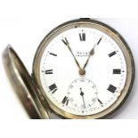 Continental 925 silver cased key wind pocket watch, the dial marked Kay's Triumph, with Roman