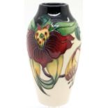 Moorcroft Anna Lily vase, H: 13 cm. P&P Group 2 (£18+VAT for the first lot and £3+VAT for subsequent