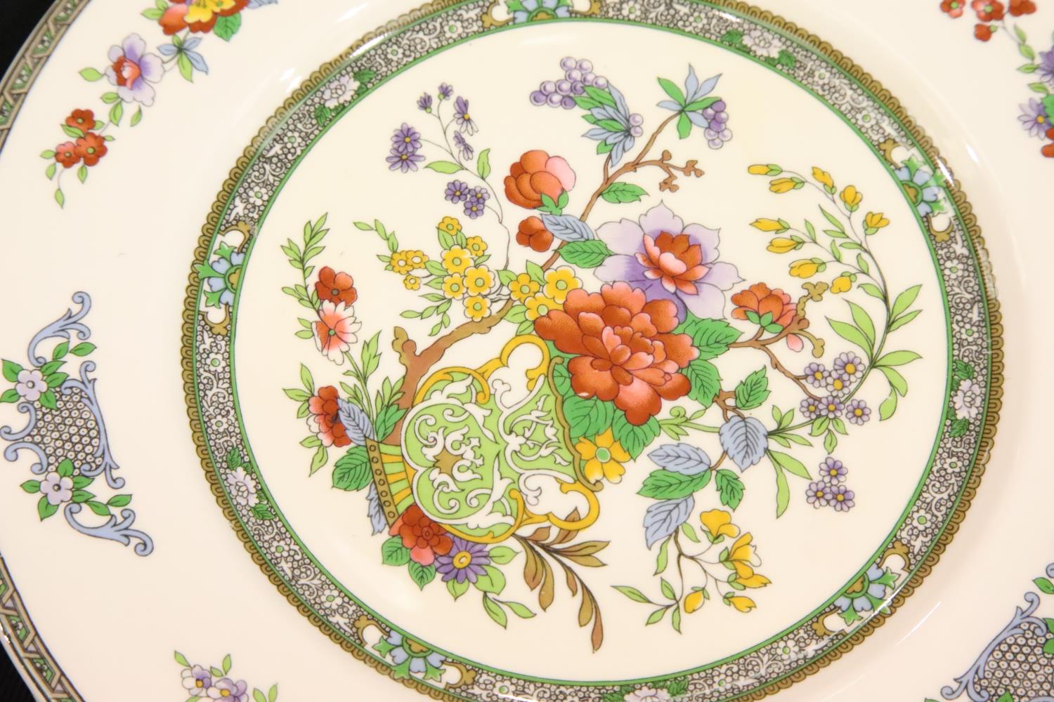 Paragon Tree of Kashmir pattern dinner service including dinner plates, salad plates, bowls cups and - Image 4 of 5