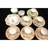 Sutherland China 21 piece tea service. Not available for in-house P&P