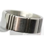 Gents stamped Ben Sherman designer ring, size T. P&P Group 1 (£14+VAT for the first lot and £1+VAT