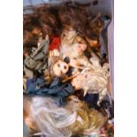 Quantity of mixed children's dolls. Not available for in-house P&P