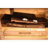 Three Sony Blu Ray and DVD players, and an REC 950 DVD player with remote. Not available for in-