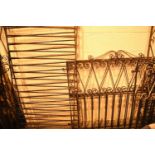 Two sets of wrought iron front gates. Not available for in-house P&P