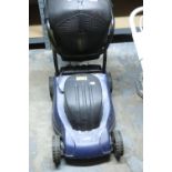Challenge Xtreme electric lawnmower. Not available for in-house P&P