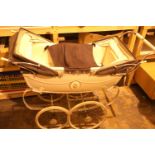 Vintage dolls/newborn silver cross pram. Not available for in-house P&P