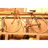 Retro Peugeot Prologue 10 speed racing bike with 23" frame. Not available for in-house P&P