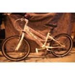 Girls Raleigh 12 speed trail bike with 12" frame. Not available for in-house P&P