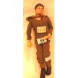 Early Action Man figurine. P&P Group 1 (£14+VAT for the first lot and £1+VAT for subsequent lots)