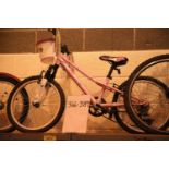 Myotic Mystic Girl pink 5 speed mountain bike with 10" frame. Not available for in-house P&P