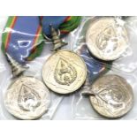 Thailand, four silver medals. P&P Group 1 (£14+VAT for the first lot and £1+VAT for subsequent lots)
