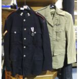 Royal Artillery recent issue dress uniform with Queen's Volunteer Service medal, together with an