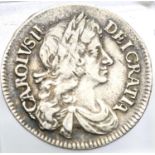 1679 Charles II Silver Fourpence. P&P Group 1 (£14+VAT for the first lot and £1+VAT for subsequent