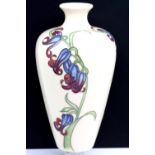 Moorcroft Bluebell Harmony vase, H: 16 cm. P&P Group 2 (£18+VAT for the first lot and £3+VAT for