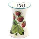 Small Wemyss Raspberries vase, H: 11 cm. P&P Group 2 (£18+VAT for the first lot and £3+VAT for