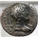 Hadrian - Silver Denarius - TRP COS III issue. P&P Group 1 (£14+VAT for the first lot and £1+VAT for