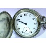 German Imperial WWI type Kaiserliche Marine Officers pocket watch. P&P Group 1 (£14+VAT for the
