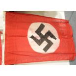 German Third Reich type NSDAP Party flag, stamped and dated 1934, 100 x 55 cm. P&P Group 1 (£14+