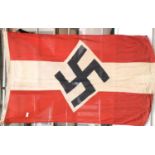 German Third Reich type Hitler Youth flag, 130 x 85 cm. P&P Group 1 (£14+VAT for the first lot