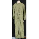US flying suit in green. P&P Group 2 (£18+VAT for the first lot and £3+VAT for subsequent lots)