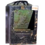 Air rifle target box by Elgamo. P&P Group 1 (£14+VAT for the first lot and £1+VAT for subsequent