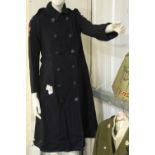 British WWII type ladies Red Cross overcoat. P&P Group 3 (£25+VAT for the first lot and £5+VAT for