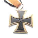 German WWII type Iron Cross second class, with two visible layers. P&P Group 1 (£14+VAT for the