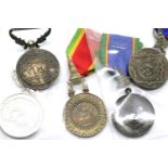 Thailand, five mixed medals. P&P Group 1 (£14+VAT for the first lot and £1+VAT for subsequent lots)