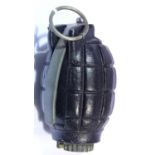 WWII INERT No 36 Mills Hand Grenade. South African made body. P&P Group 1 (£14+VAT for the first lot