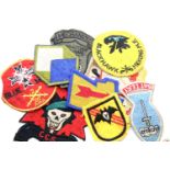Ten Vietnam War Era US Army Patches. P&P Group 1 (£14+VAT for the first lot and £1+VAT for