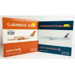 2x Phoenix 1:400 Airliners - To Include: Kingfisher A380, Air Canada 777-200 LR - Boxed, P&P Group 2