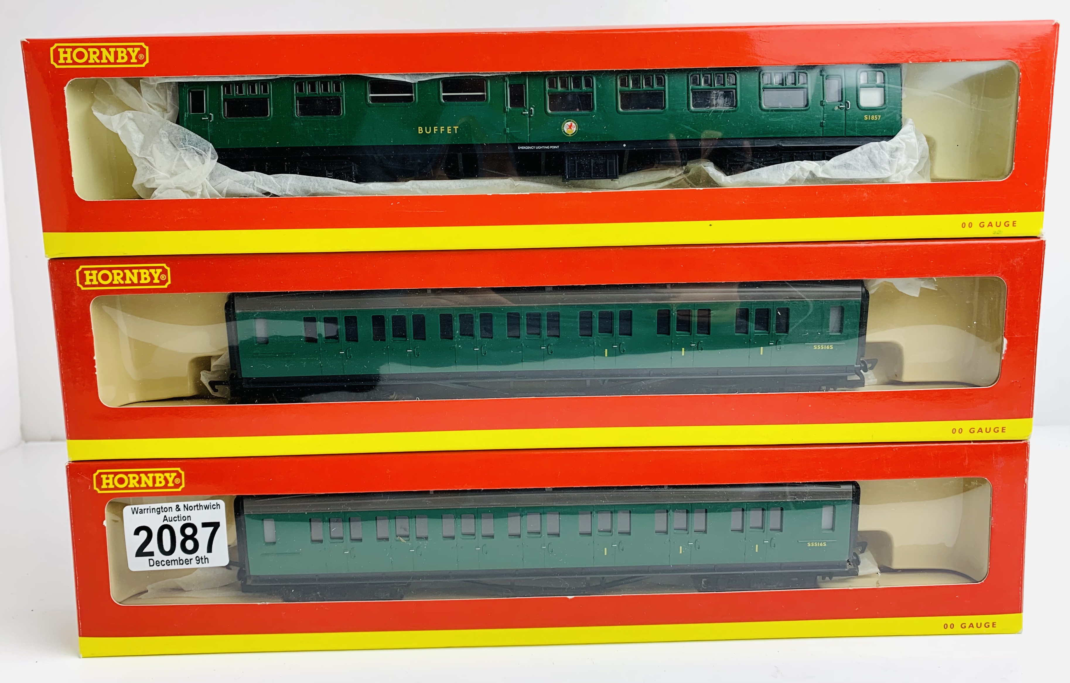 3x Hornby OO BR 'Southern Regions' - All Boxed. P&P Group 2 (£18+VAT for the first lot and £3+VAT