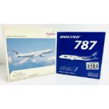 2x Phoenix / Herpa 1:400 Airliners - To include: 787 ANA, A330 Etihad - Boxed, P&P Group 2 (£18+