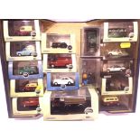 Sixteen OO scale boxed vehicles, cars, vans, tractor etc, Oxford Diecast. P&P Group 3 (£25+VAT for