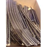 Quantity of Peco set track pieces, straights, curves etc. P&P Group 2 (£18+VAT for the first lot and